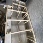 東京都大田区の戸建て住宅にて、新装工事に伴う置床工事を行いました。（パーチクルボード）【秀和建工】