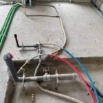 東京都中央区のマンションにて、置床工事を行いました。（乾式二重床）【秀和建工】