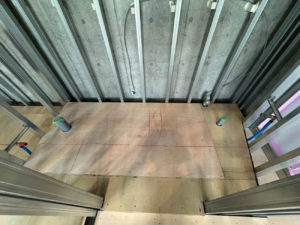 東京都大田区のマンションにて、新装工事に伴う置床工事を行いました。（乾式二重床）【秀和建工】