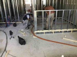 川崎市幸区のマンションにて、置床工事を行いました。（乾式二重床）【秀和建工】