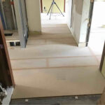 東京都板橋区のマンションにて、置床工事を行いました。（乾式二重床）【秀和建工】