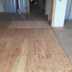 相模原区中央区のマンションにて、置床工事を行いました。（乾式二重床）【秀和建工】