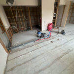 神奈川県大和市のマンションにて、1day置床工事を行いました。（乾式二重床）【秀和建工】