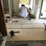 東京都板橋区のマンションにて、置床工事を行いました。（乾式二重床）【秀和建工】