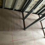 東京都杉並区のマンションにて、置床工事を行いました。（乾式二重床）【秀和建工】