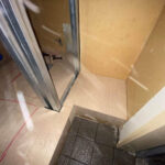 東京都葛飾区のホテルにて、改修工事に伴う置床工事を行いました。（乾式二重床）【秀和建工】