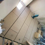 東京都葛飾区のホテルにて、改修工事に伴う置床工事を行いました。（乾式二重床）【秀和建工】