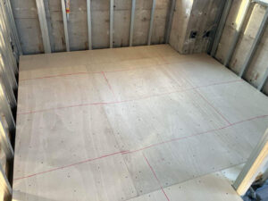 横浜市戸塚区のマンションにて、置床工事を行いました。（乾式二重床）【秀和建工】