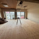 東京都大田区のマンションにて、置床工事を行いました。（乾式二重床）【秀和建工】