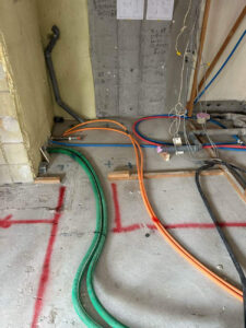 相模原市南区のマンションにて、1day置床工事を行いました。（乾式二重床）【秀和建工】