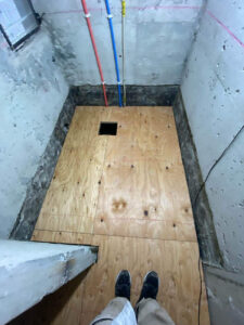 東京都世田谷区のマンションにて、置床工事を行いました。（乾式二重床）【秀和建工】