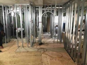 東京都千代田区のマンションにて、置床工事を行いました。（乾式二重床）【秀和建工】