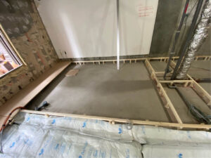 東京都千代田区にて、マンションの置床工事を行いました。（乾式二重床）【秀和建工】