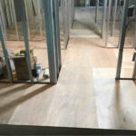 東京都品川区のマンションにて、1day置床工事を行いました。（万協YPE支持脚）【秀和建工】