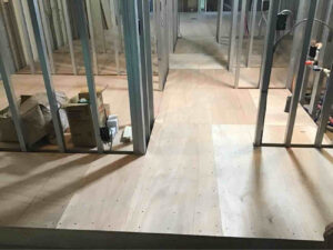 東京都品川区のマンションにて、1day置床工事を行いました。（万協YPE支持脚）【秀和建工】