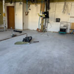 東京都渋谷区にて、店舗の置床工事を行いました。（乾式二重床）【秀和建工】