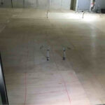 相模原市南区の店舗にて、置床工事を行いました。（乾式二重床）【秀和建工】