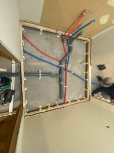 東京都杉並区のマンションにて、置床工事を行いました。（乾式二重床）【秀和建工】