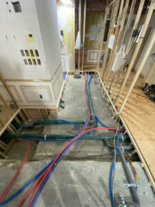 東京都目黒区のマンションにて、置床工事を行いました。（乾式二重床）【秀和建工】