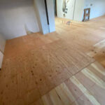 横浜市青葉区のマンションにて、置床工事を行いました。（乾式二重床）【秀和建工】