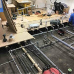 横浜市神奈川区にて、店舗調理室の改修工事を行いました。（乾式二重床、万協）【秀和建工】