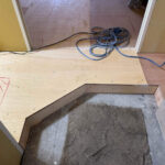 東京都渋谷区のマンションにて、置床工事を行いました。（乾式二重床）【秀和建工】