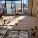 東京都目黒区のマンションにて、置床工事を行いました。（乾式二重床）【秀和建工】