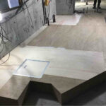 神奈川県藤沢市のクリニックにて、１day置床工事を行いました。（乾式二重床）【秀和建工】