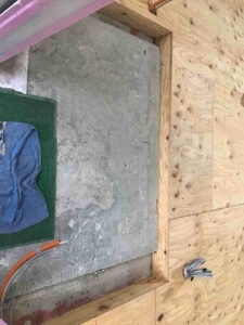 東京都品川区のマンションにて、置床工事を行いました。（乾式二重床）【秀和建工】