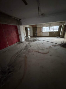 マンション 置床工事 乾式二重床(東京都港区)