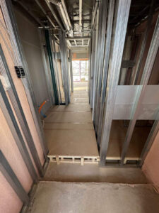 川崎市川崎区のマンションにて、置床工事を行いました。（乾式二重床）【秀和建工】