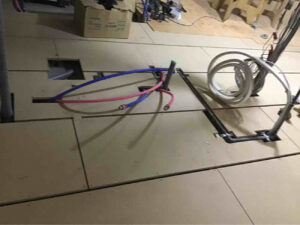 東京都品川区のマンションにて、置床工事を行いました。（乾式二重床）【秀和建工】