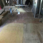 東京都江戸川区にある保育園にて、置床工事を行いました。（乾式二重床）【秀和建工】