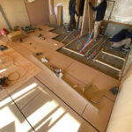 横浜市神奈川区のマンションにて、１day置床工事を行いました。（乾式二重床）【秀和建工】