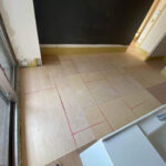 東京都中央区のマンションにて、置床工事を行いました。（乾式二重床）【秀和建工】
