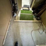 東京都千代田区のマンションにて、１day置床工事を行いました。（乾式二重床）【秀和建工】