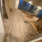 東京都中央区のマンションにて、置床工事を行いました。（乾式二重床）【秀和建工】