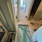 東京都港区のマンションにて、置床工事を行いました。（乾式二重床）【秀和建工】