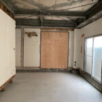 東京都大田区の店舗にて、１day置床工事を行いました。（乾式二重床）【秀和建工】