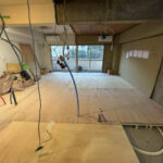 東京都港区南麻布のマンションにて、置床工事を行いました。（乾式二重床）【秀和建工】