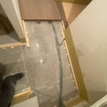 東京都中央区のマンションにて、置床工事を行いました。（乾式二重床）【秀和建工】