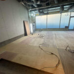 東京都渋谷区のマンションテナントにて、置床工事を行いました。（乾式二重床）【秀和建工】