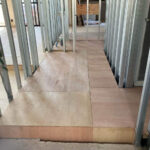 東京都墨田のマンションにて、１day置床工事を行いました。（乾式二重床）【秀和建工】