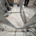 川崎市中原区のマンションにて、１day置床工事を行いました。（乾式二重床）【秀和建工】