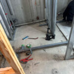 東京都港区のマンションにて、１day置床工事を行いました。（乾式二重床）【秀和建工】