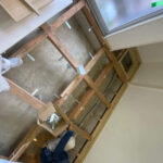 東京都品川区のマンションにて、置床工事を行いました。（グラスウール）【秀和建工】