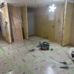 東京都杉並区のマンションにて、１day置床工事を行いました。（乾式二重床）【秀和建工】