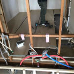 神奈川県平塚市のマンションにて、１day置床工事を行いました。（乾式二重床）【秀和建工】