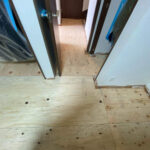 東京都世田谷区のマンションにて、置床工事を行いました。（グラスウール）【秀和建工】