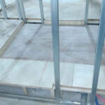 川崎市中原区のマンションにて、１day置床工事を行いました。（乾式二重床）【秀和建工】